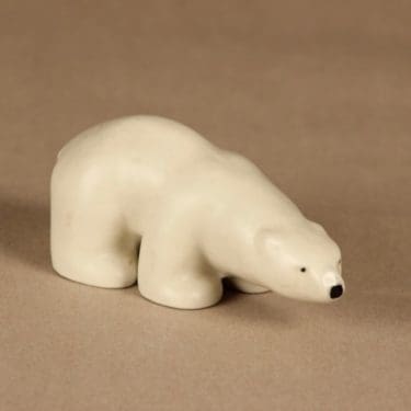 Arabia figuuri, Jääkarhu, suunnittelija Raili Eerola, Jääkarhu