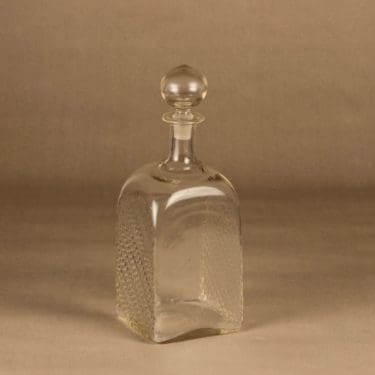 Riihimäen lasi Flindari karahvi, 2 l, suunnittelija Nanny Still, 2 l