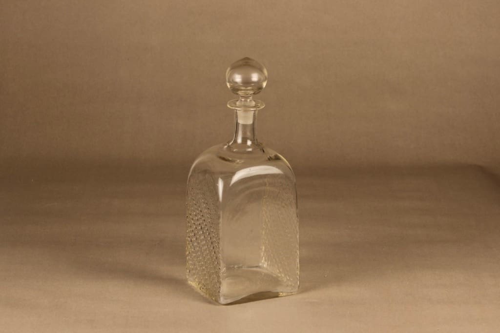 Riihimäen lasi Flindari karahvi, 2 l, suunnittelija Nanny Still, 2 l