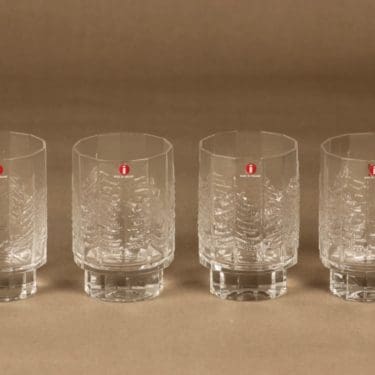Iittala Kuusi juomalasi, 23 cl, 4 kpl, suunnittelija Heikki Orvola, 23 cl
