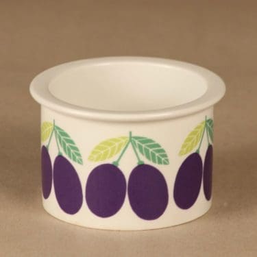 Arabia Pomona Plum jar designer Raija Uosikkinen