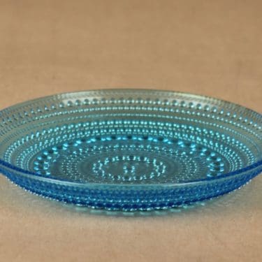 Nuutajärvi Kastehelmi lautanen, 14.5 cm, suunnittelija Oiva Toikka, 14.5 cm