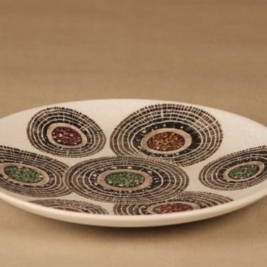 Kupittaan savi seinälautanen, suunnittelija ,