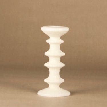 Nuutajärvi Festivo candle holder white, 4-knots designer Tapio Wirkkala