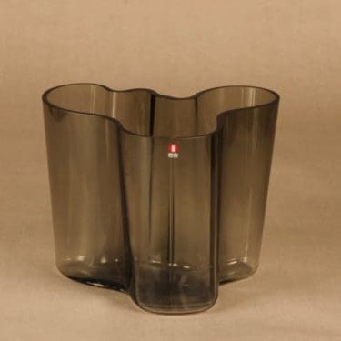 Iittala Aalto Collections maljakko, signeerattu, suunnittelija Alvar Aalto, signeerattu