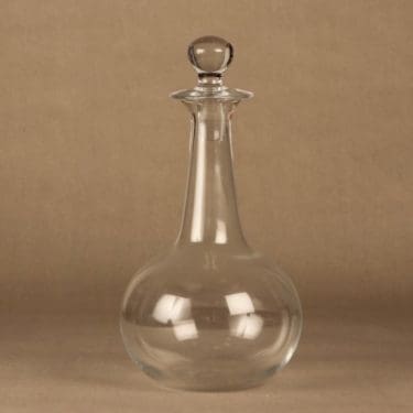 Nuutajärvi Aurora karahvi, 1 l, suunnittelija Heikki Orvola, 1 l