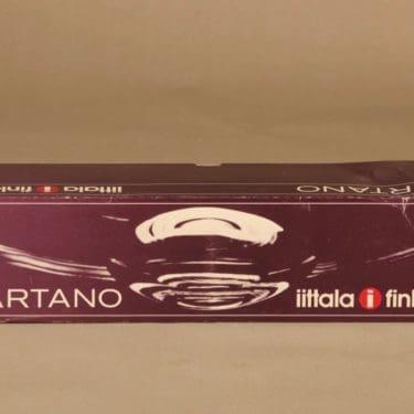 Iittala Kartano lasi, 18 cl, 4 kpl, suunnittelija Tapio Wirkkala, 18 cl