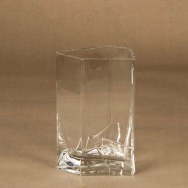 Iittala maljakko, kirkas, suunnittelija Pauli Partanen, kirkas