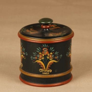 Kalevala Koru purkki, käsinmaalattu, suunnittelija , käsinmaalattu