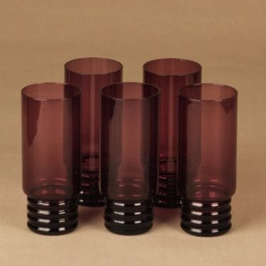 Kumela lasi, violetti, 5 kpl, suunnittelija ,