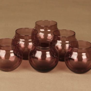 Iittala Aroma snifter lilac, 6 pcs designer Timo Sarpaneva
