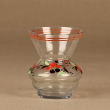 Kumela maljakko, käsinmaalattu, suunnittelija , käsinmaalattu