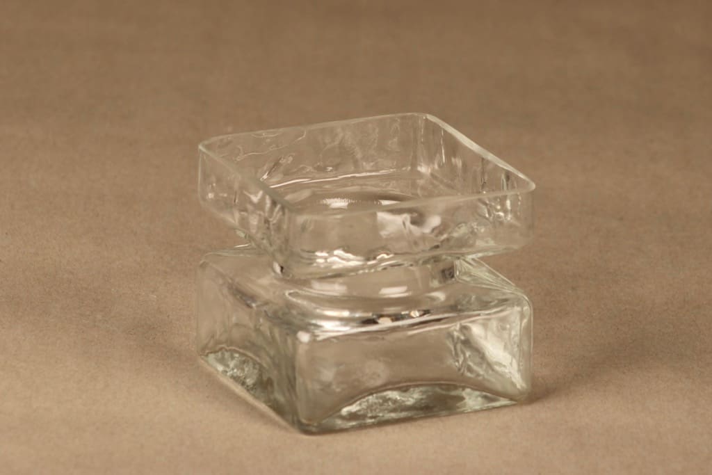 Riihimäen lasi Pala maljakko, kirkas, suunnittelija Helena Tynell,