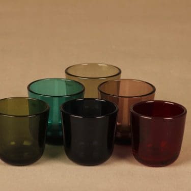 Nuutajärvi schnapps glass 6 pcs designer Kaj Franck