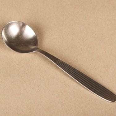 Hackman Scandia lusikka, teräs, suunnittelija Kaj Franck,