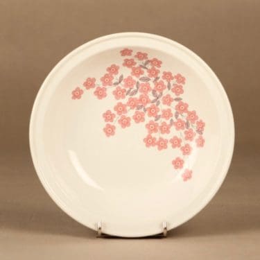 Arabia lautanen, suunnittelija Raija Uosikkinen, kukka