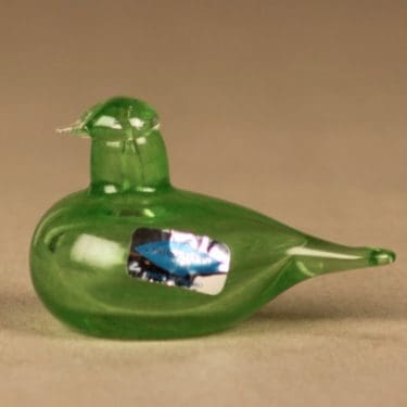 Nuutajärvi lintu , Hippiäinen, suunnittelija Oiva Toikka, Hippiäinen, signeerattu