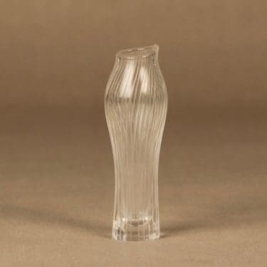 Iittala Varsanjalka taide-esine, kirkas, suunnittelija Tapio Wirkkala, kirkas