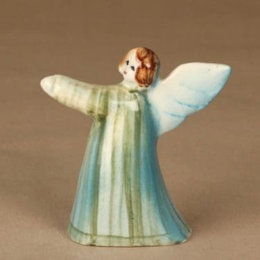 Arabia enkeli, uniikki, suunnittelija Heljä Liukko-Sundström, uniikki, signeerattu