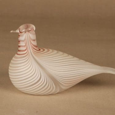 Nuutajärvi lintu , Millen, suunnittelija Oiva Toikka, Millen, signeerattu