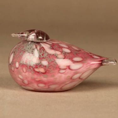 Nuutajärvi lintu , Tavikuurnan poikanen, uros, suunnittelija Oiva Toikka, Tavikuurnan poikanen, uros, signeerattu