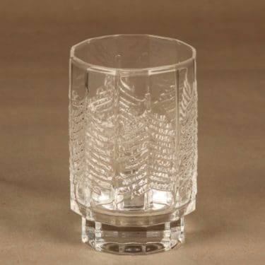 Iittala Kuusi maljakko, kirkas, suunnittelija Jorma Vennola, Kuusi