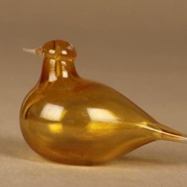 Nuutajärvi lintu , Tiltti, suunnittelija Oiva Toikka, Tiltti, signeerattu