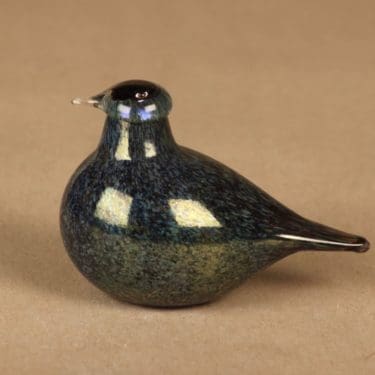 Nuutajärvi lintu , Tiltti, suunnittelija Oiva Toikka, Tiltti, signeerattu