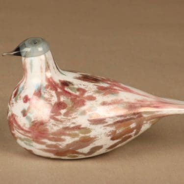 Nuutajärvi vuosilintu, Cucunor, suunnittelija Oiva Toikka, Cucunor, signeerattu