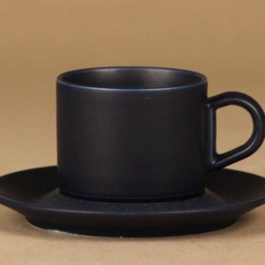 Arabia Blues kahvikuppi, 0.2 l, suunnittelija Heikki Orvola, 0.2 l