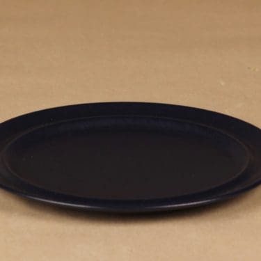 Arabia Blues lautanen, 21.5 cm, suunnittelija Heikki Orvola, 21.5 cm