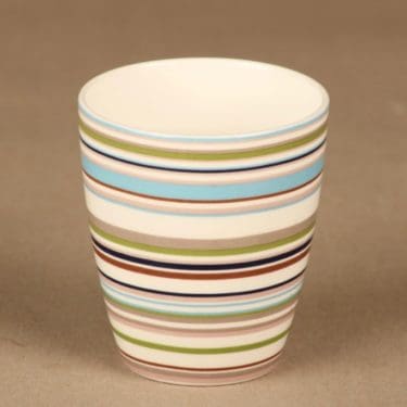 Iittala Origo muki, 0,25 l, suunnittelija Alfredo Häberli, 0,25 l, raitakoriste