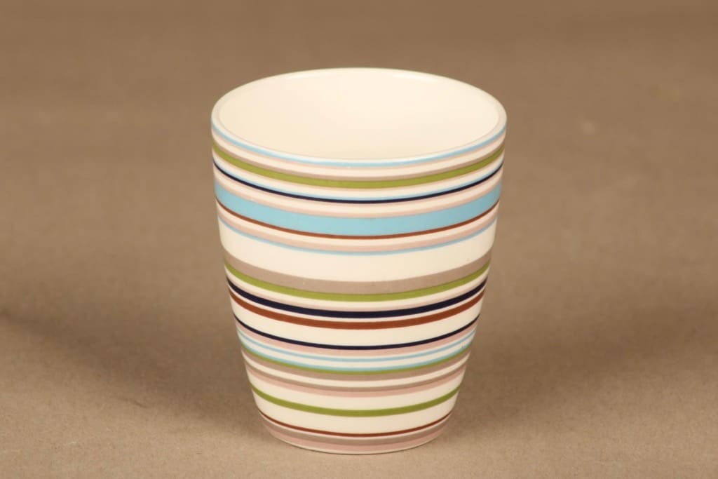 Iittala Origo muki, 0,25 l, suunnittelija Alfredo Häberli, 0,25 l, raitakoriste