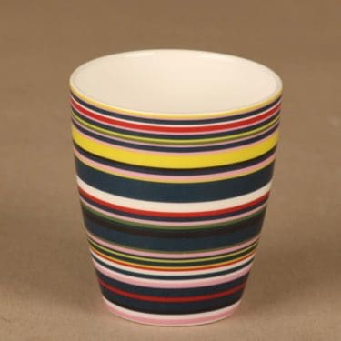 Iittala Origo muki, 0,25 l, suunnittelija Alfredo Häberli, 0,25 l, raitakoriste