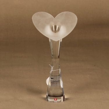 Iittala Valentine candle holder, signed designer Timo Sarpaneva