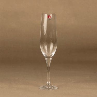 Iittala Kolibri kuohuviinilasi, 18 cl, suunnittelija Timo Sarpaneva, 18 cl