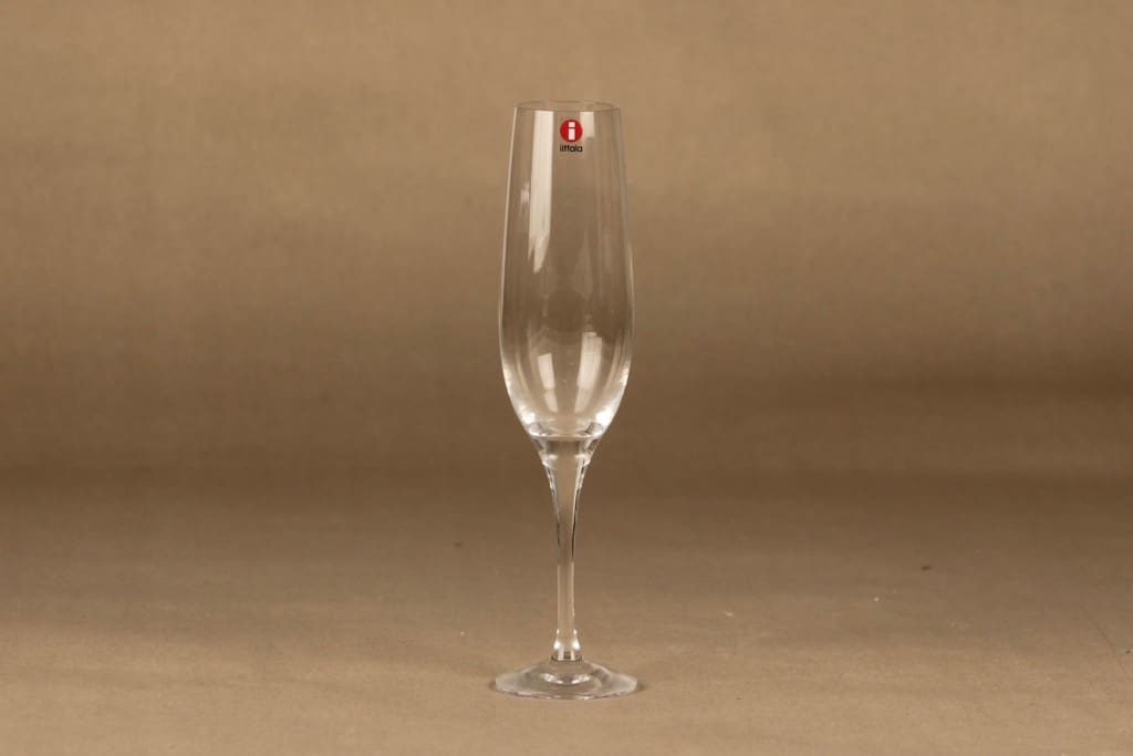 Iittala Kolibri kuohuviinilasi, 18 cl, suunnittelija Timo Sarpaneva, 18 cl