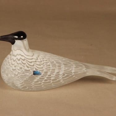 Nuutajärvi lintu , Räyskä, suunnittelija Oiva Toikka, Räyskä, signeerattu, numeroitu