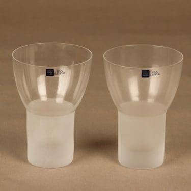 Nuutajärvi Marius olutlasi, 33 cl, 2 kpl, suunnittelija Markku Salo, 33 cl