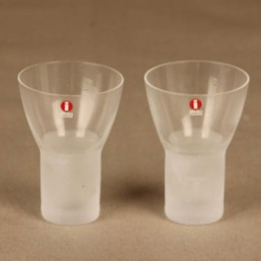 Nuutajärvi Marius vesi/cocktaillasi, 14 cl, 2 kpl, suunnittelija Markku Salo, 14 cl