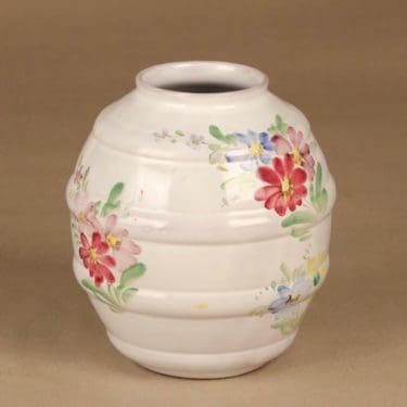 Arabia ARA maljakko, käsinmaalattu, suunnittelija , käsinmaalattu