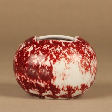 Rörstrand taidekeramiikka kulho, signeerattu, suunnittelija Oiva Toikka, signeerattu, numeroitu