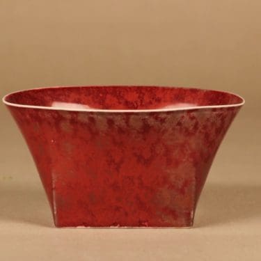 Rörstrand taidekeramiikka kulho, signeerattu, suunnittelija Oiva Toikka, signeerattu, numeroitu