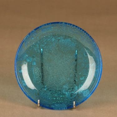 Nuutajärvi Fauna lautanen, 14.5 cm, suunnittelija Oiva Toikka, 14.5 cm