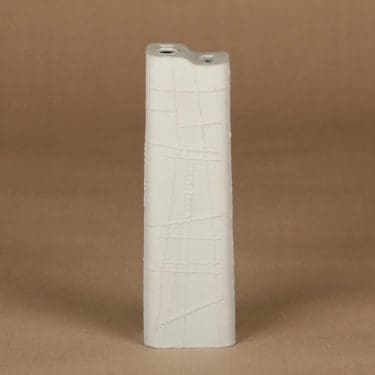 Arabia 385 maljakko, harmaa, suunnittelija Karl Heinz Schultz-Köln,