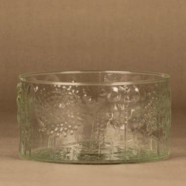 Nuutajärvi Flora kulho, 2 l, suunnittelija Oiva Toikka, 2 l