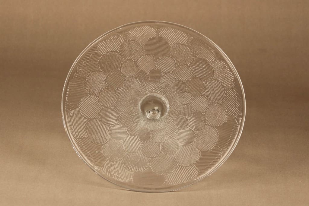 Nuutajärvi Miranda kakkuvati, jalallinen, suunnittelija Heikki Orvola, jalallinen kuva 2