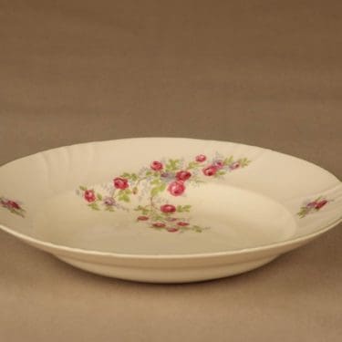 Arabia Pikku Ruusu lautanen, syvä, suunnittelija , syvä, siirtokuva