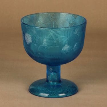 Nuutajärvi Miranda kulho, jalallinen, suunnittelija Heikki Orvola, jalallinen