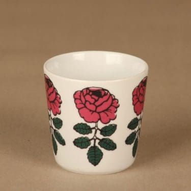 Marimekko muki, Vihkiruusu, suunnittelija Maija Isola, Vihkiruusu